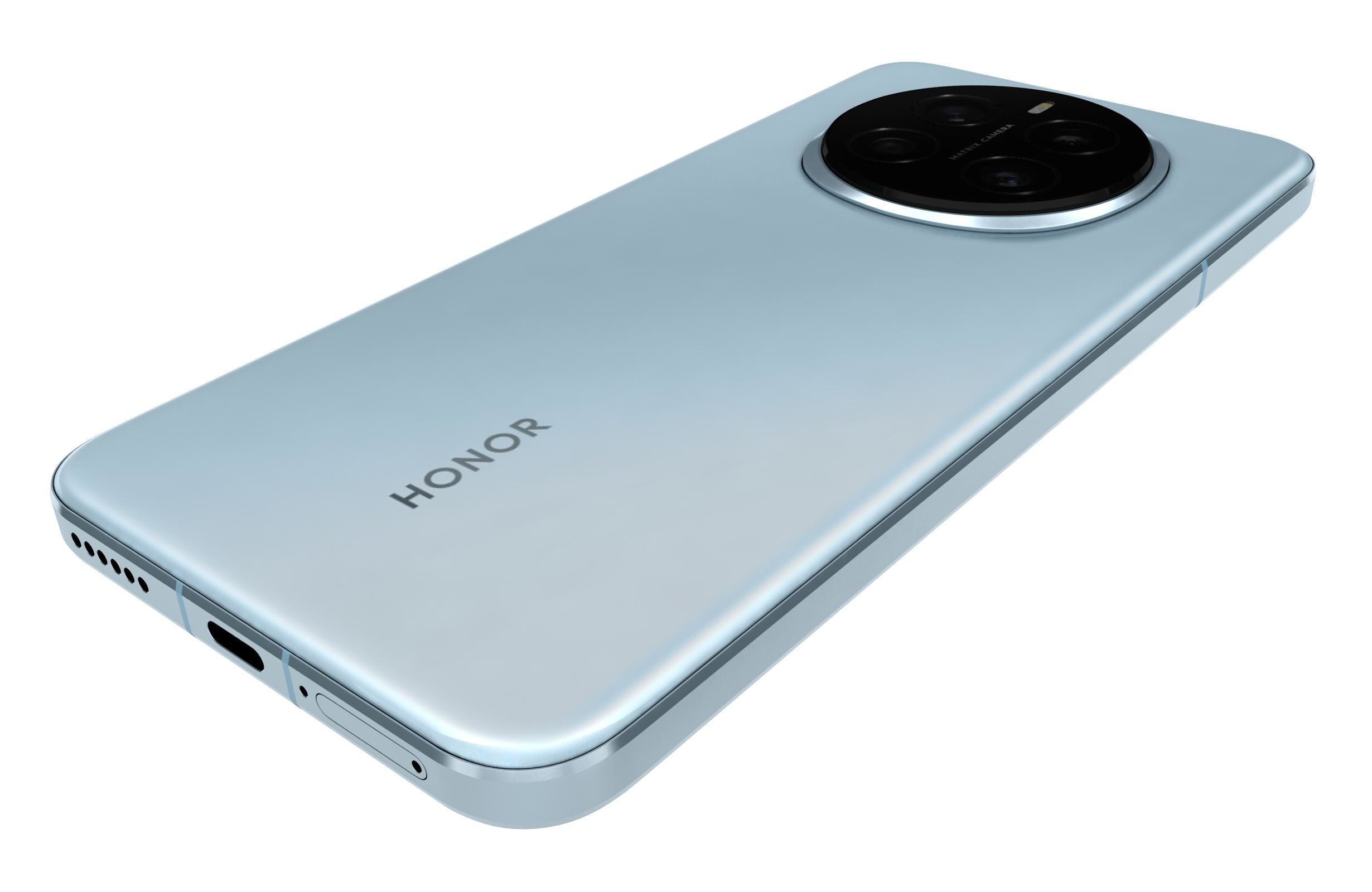 Honor Magic 7 Sky Blue 3D model_14