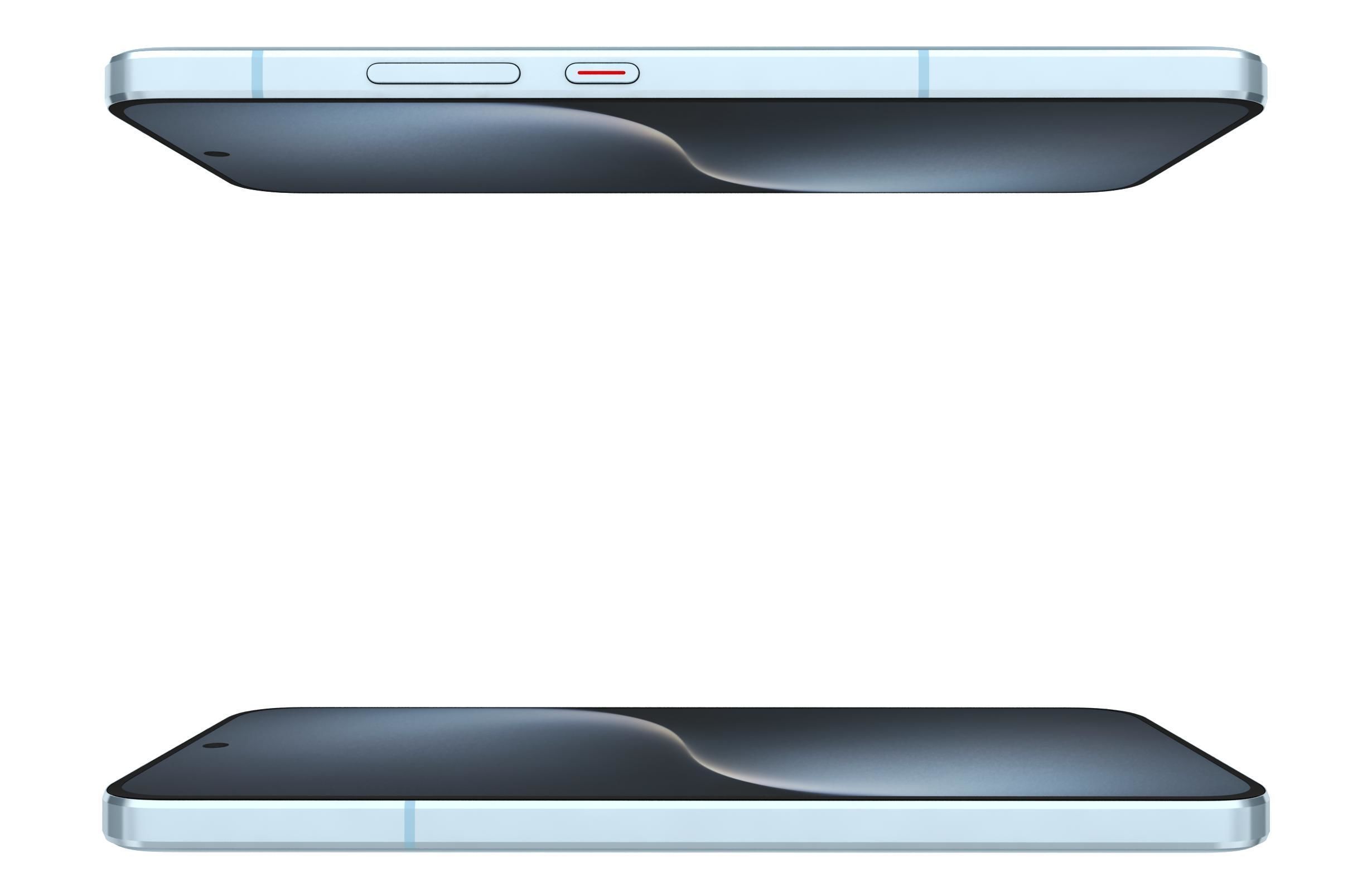 Honor Magic 7 Sky Blue 3D model_9