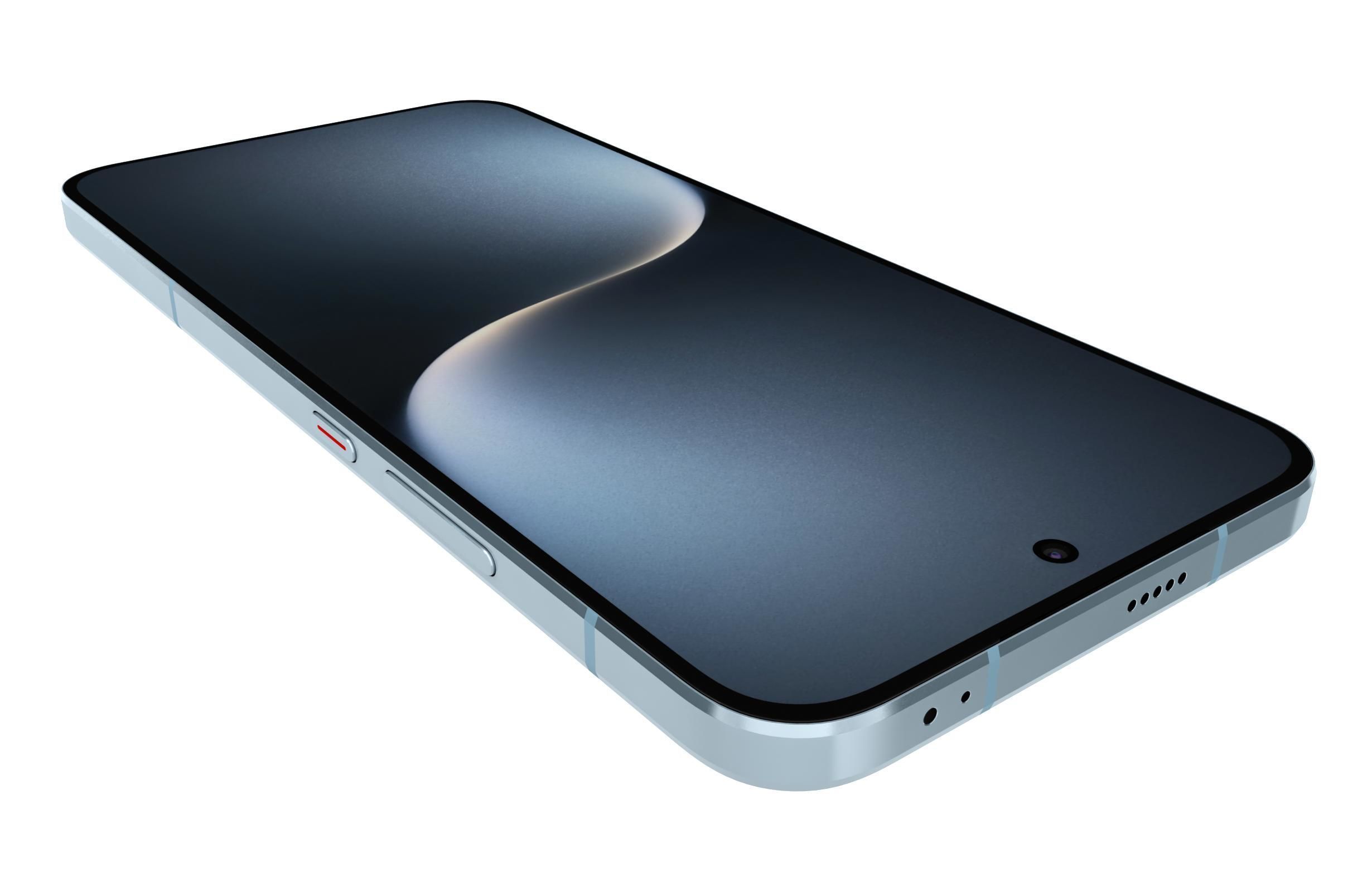 Honor Magic 7 Sky Blue 3D model_13