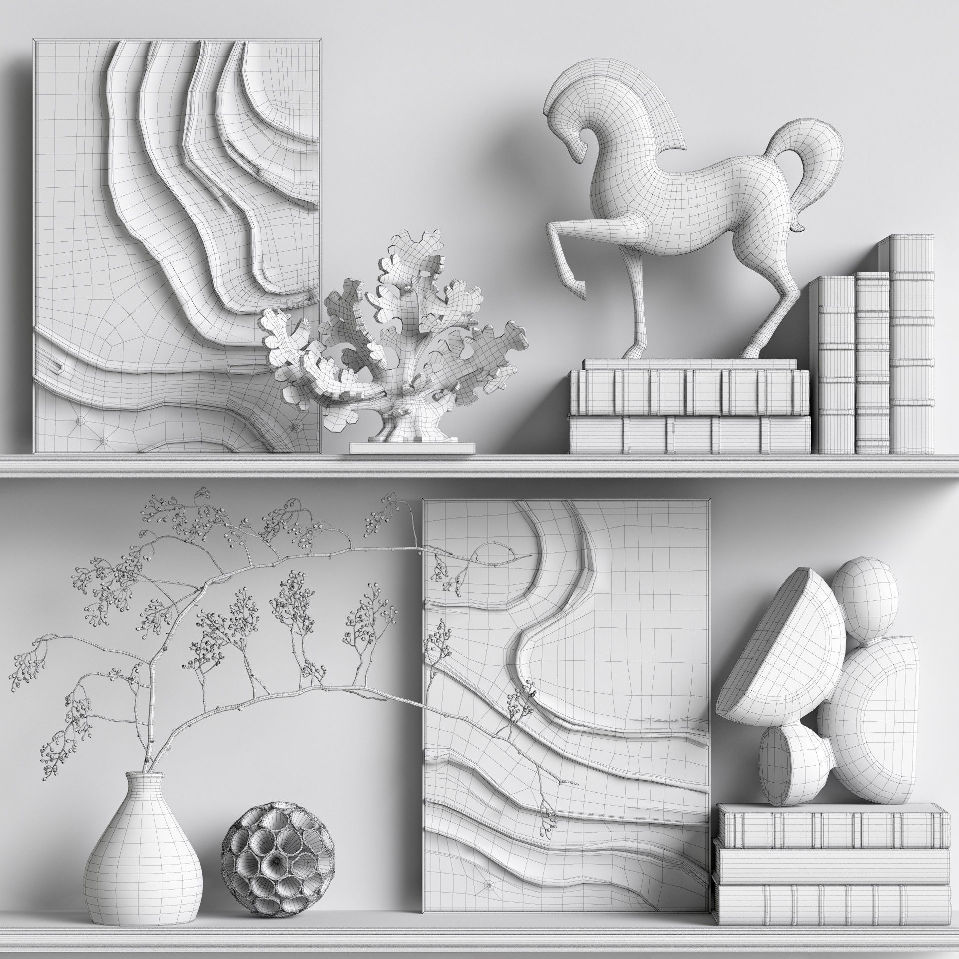 Decor Set 236 3D model_6