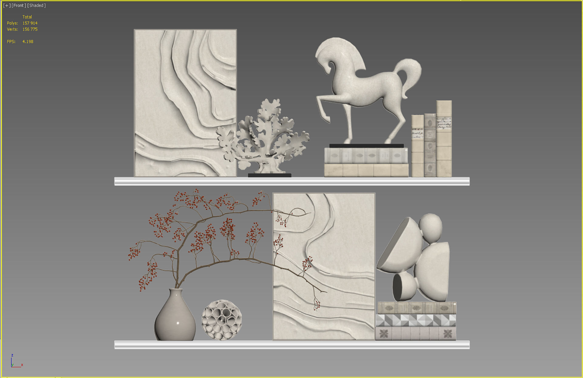 Decor Set 236 3D model_5