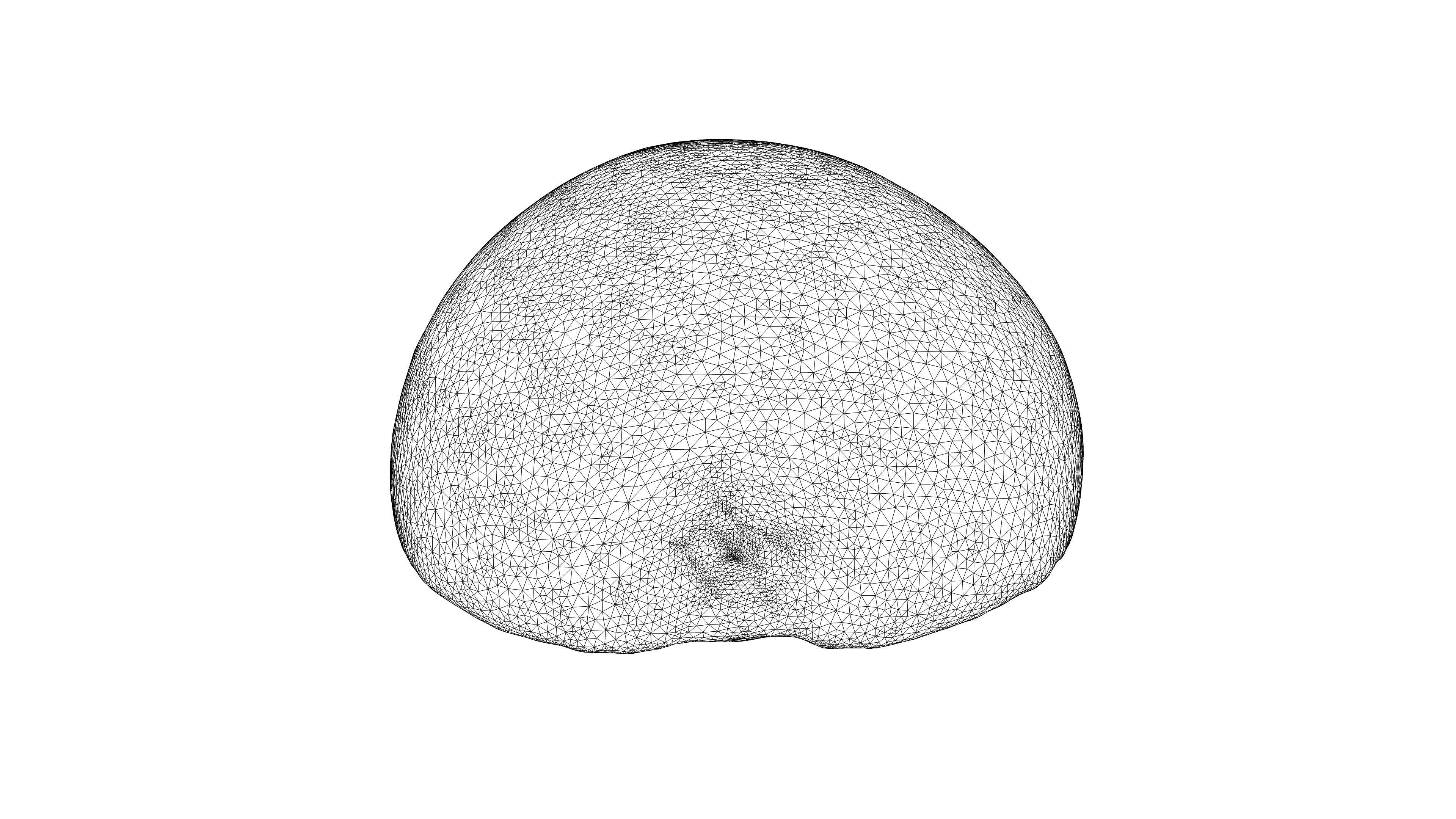 Photorealistic 3D scan of half an apple Low-poly 3D model_22