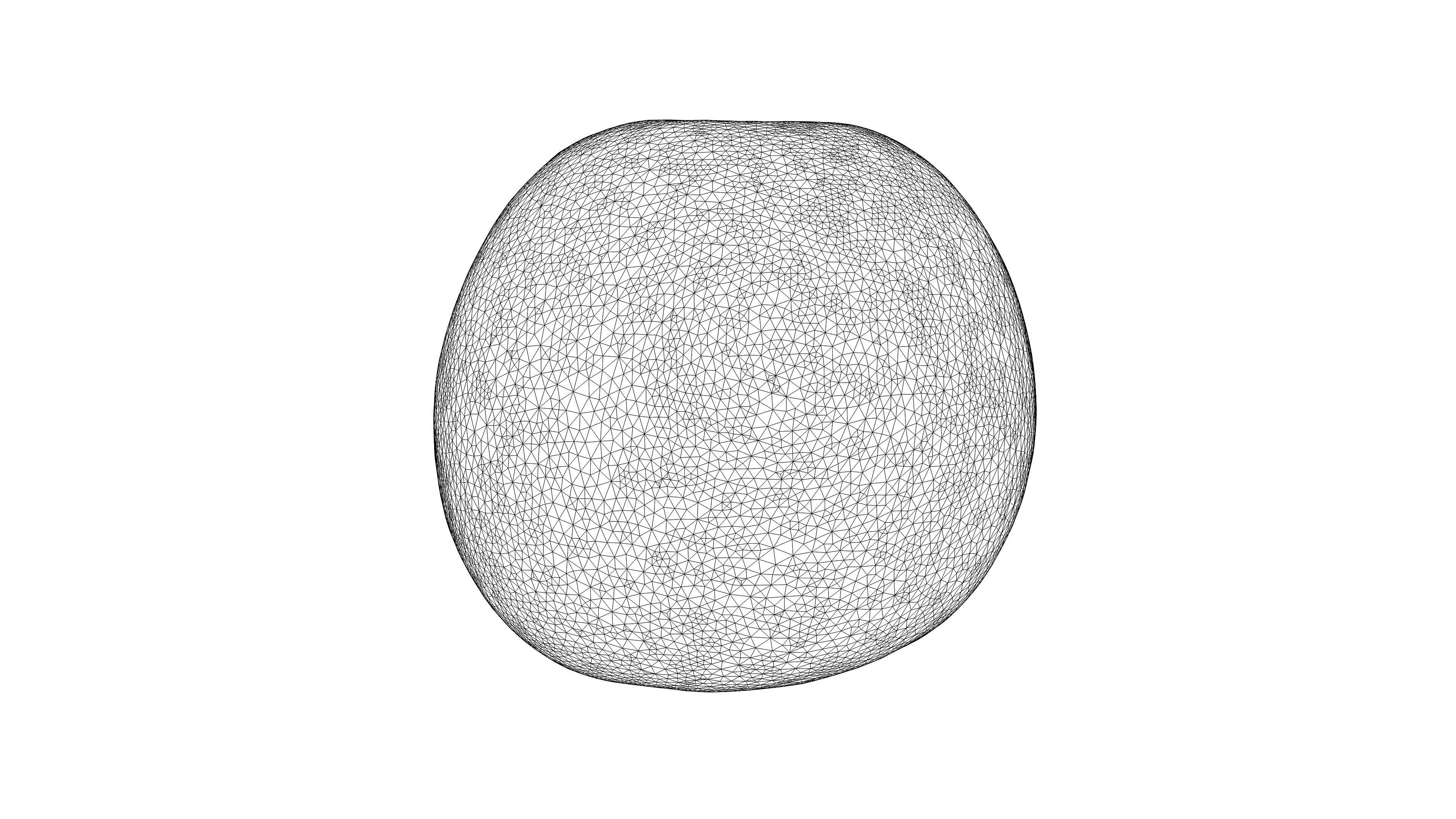 Photorealistic 3D scan of half an apple Low-poly 3D model_25