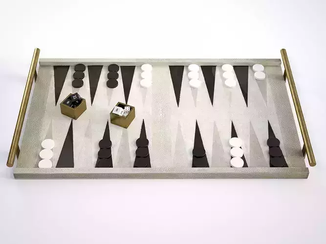 Shagreen Backgammon Game