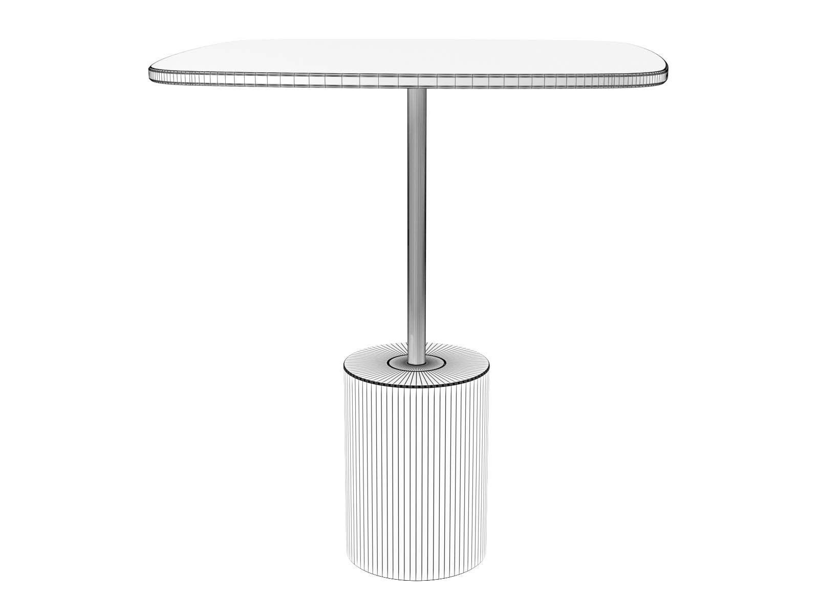 Jey Side Table 3D model_3