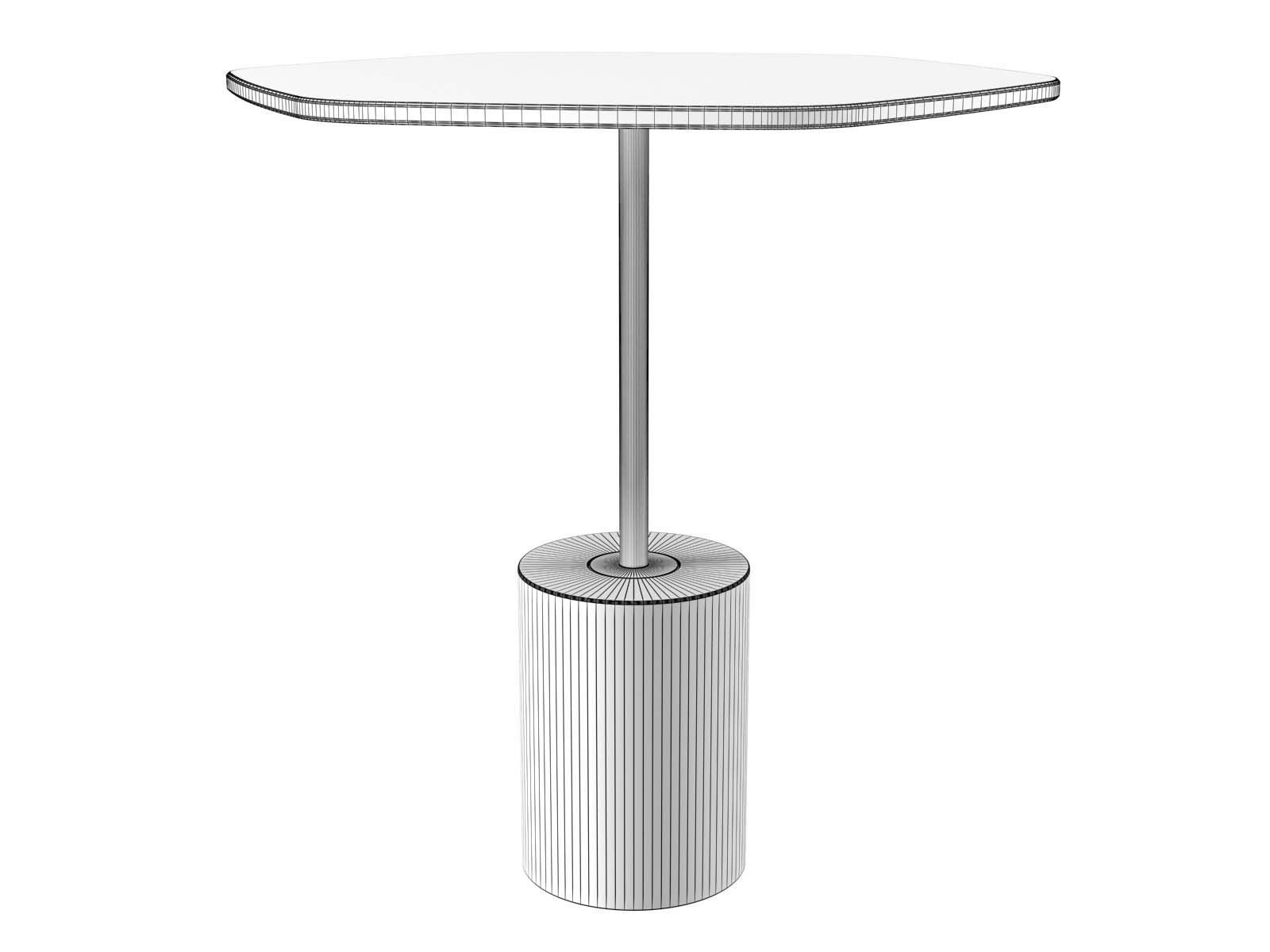 Jey Side Table 3D model_5