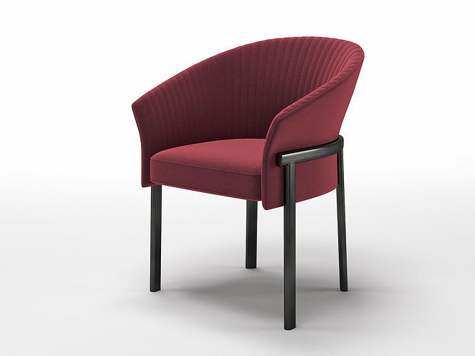 Valmy Dining Chair 3D model
