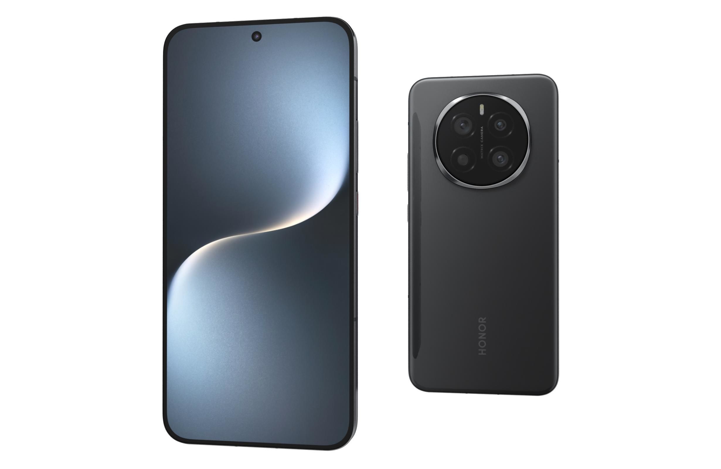 Honor Magic 7 All Colors 3D model_37