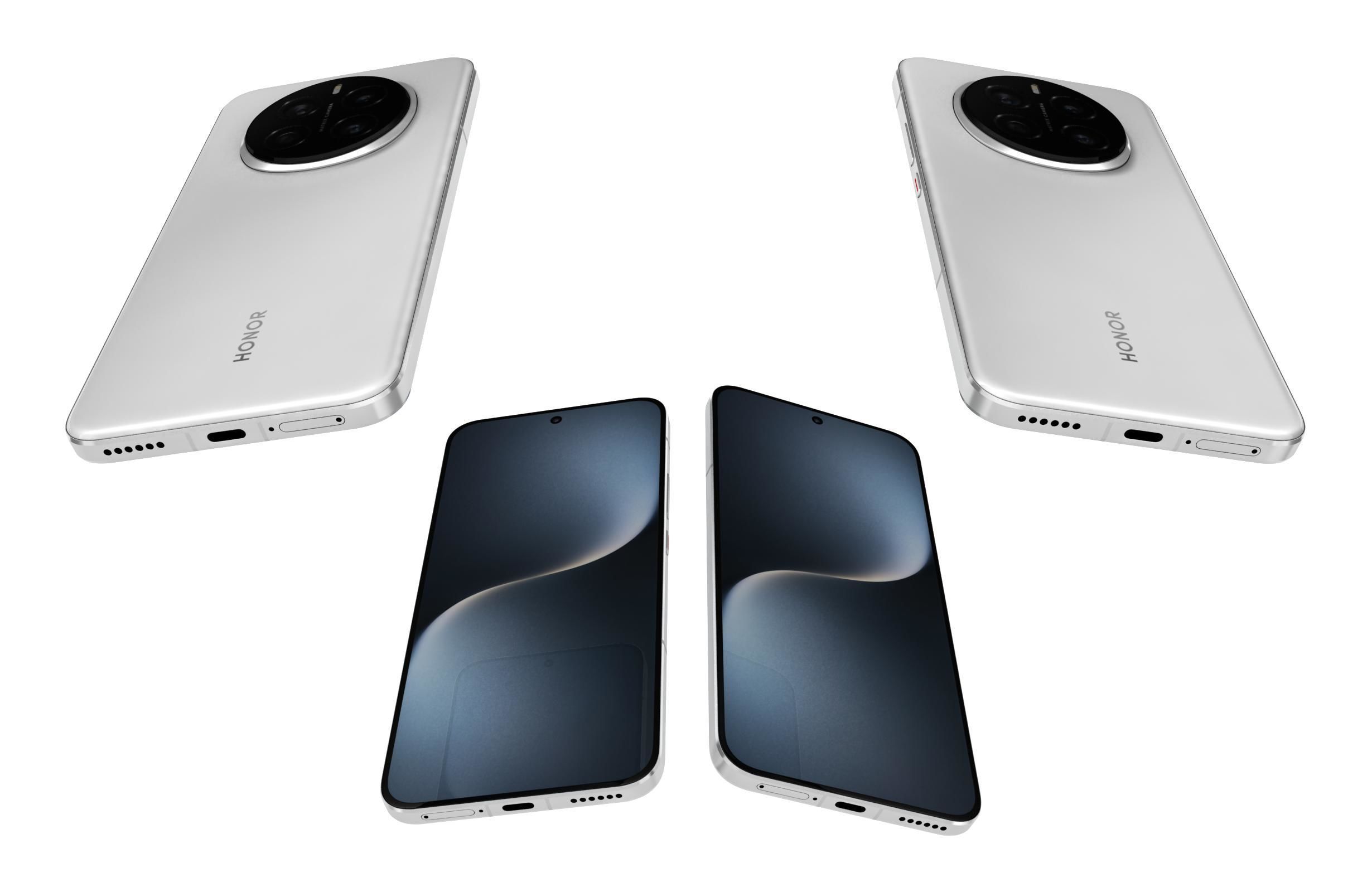 Honor Magic 7 All Colors 3D model_16