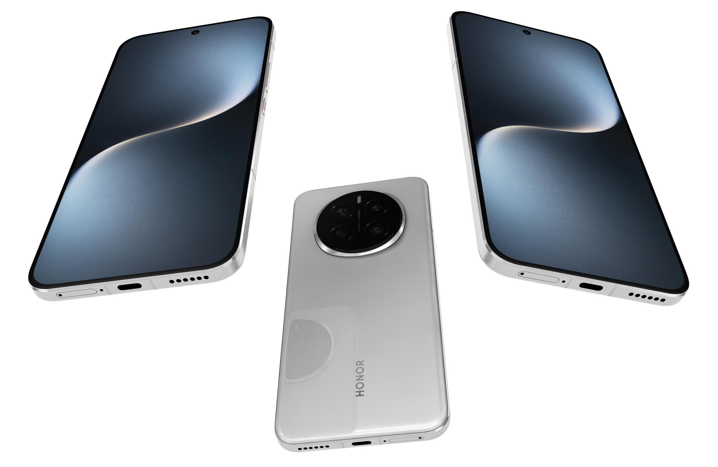 Honor Magic 7 All Colors 3D model_13