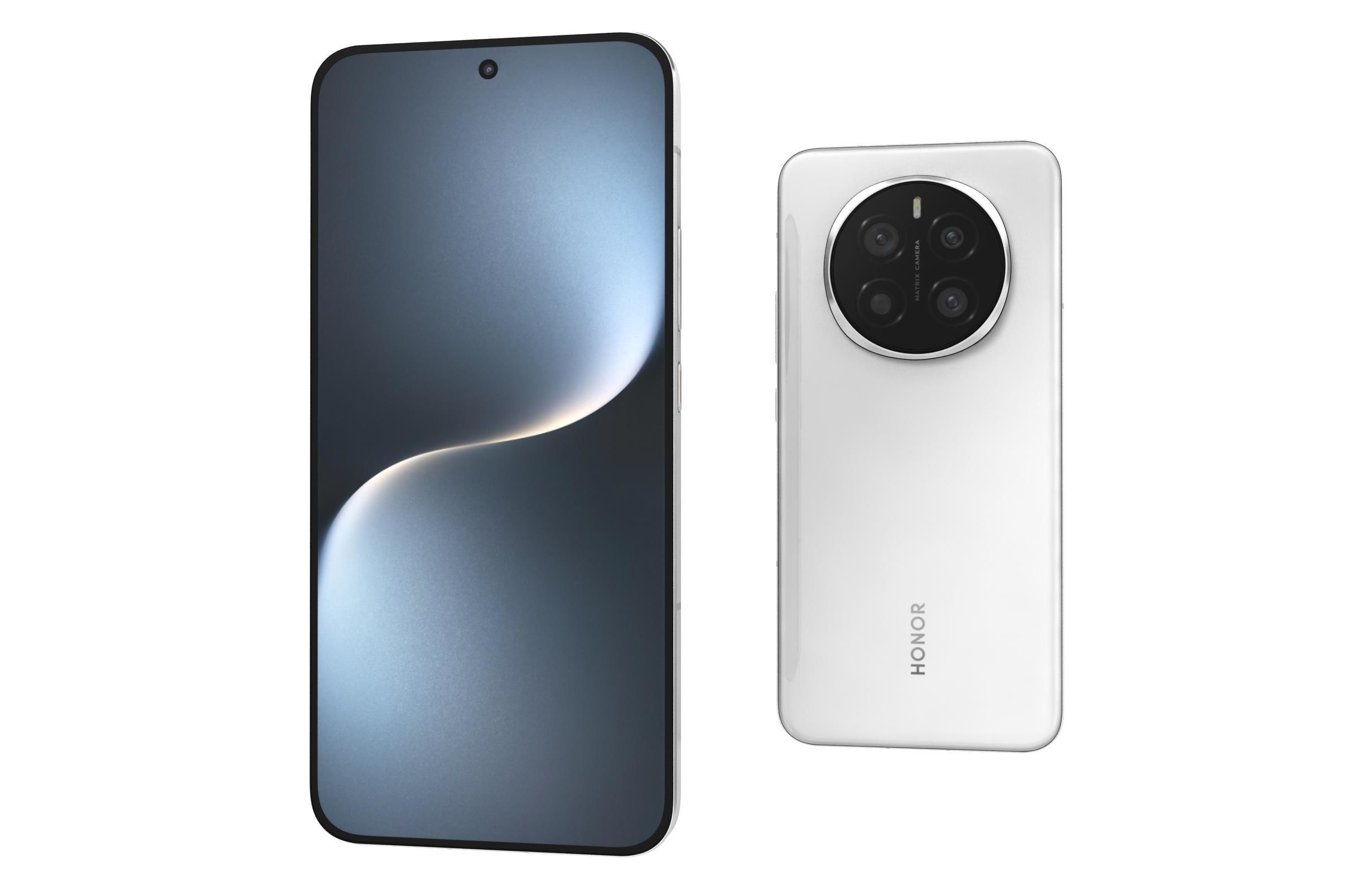 Honor Magic 7 All Colors 3D model_17