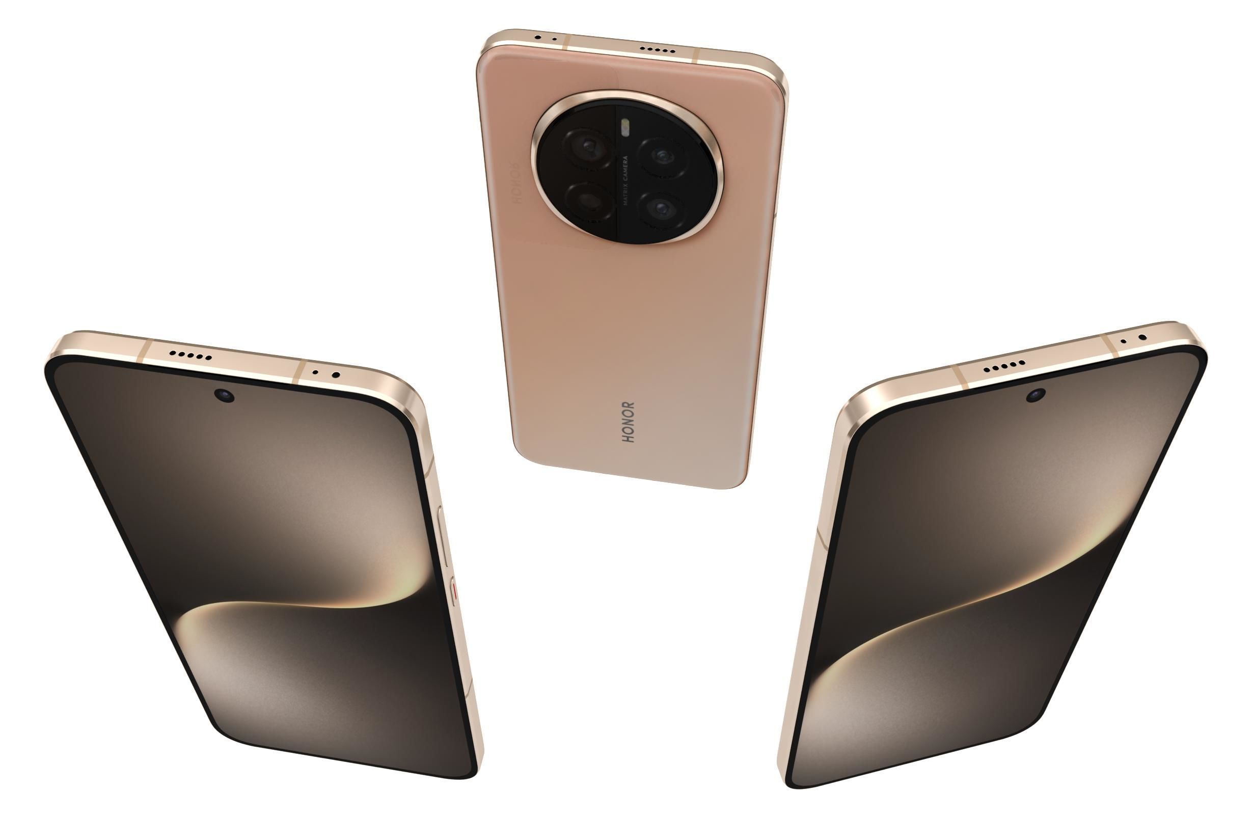 Honor Magic 7 All Colors 3D model_42