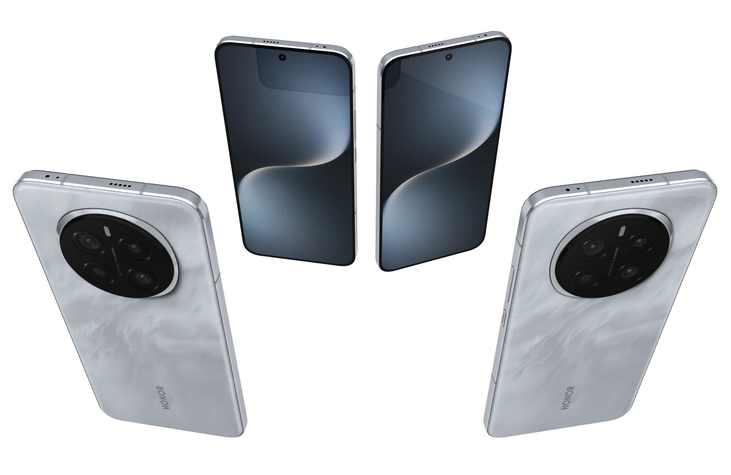 Honor Magic 7 All Colors 3D model_25