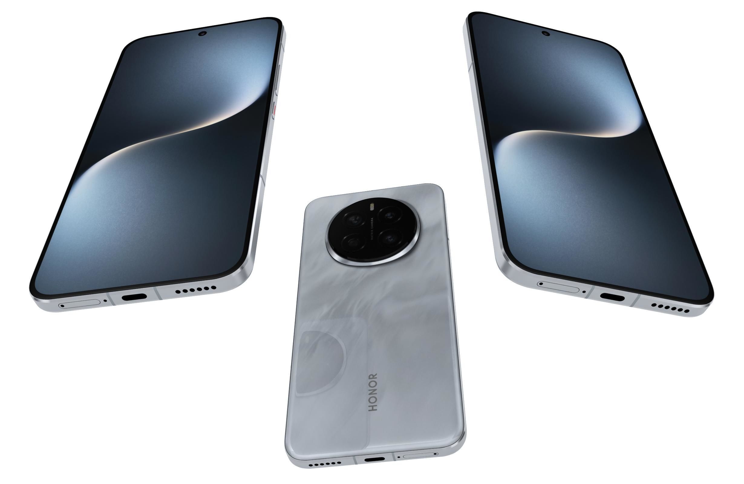 Honor Magic 7 All Colors 3D model_23