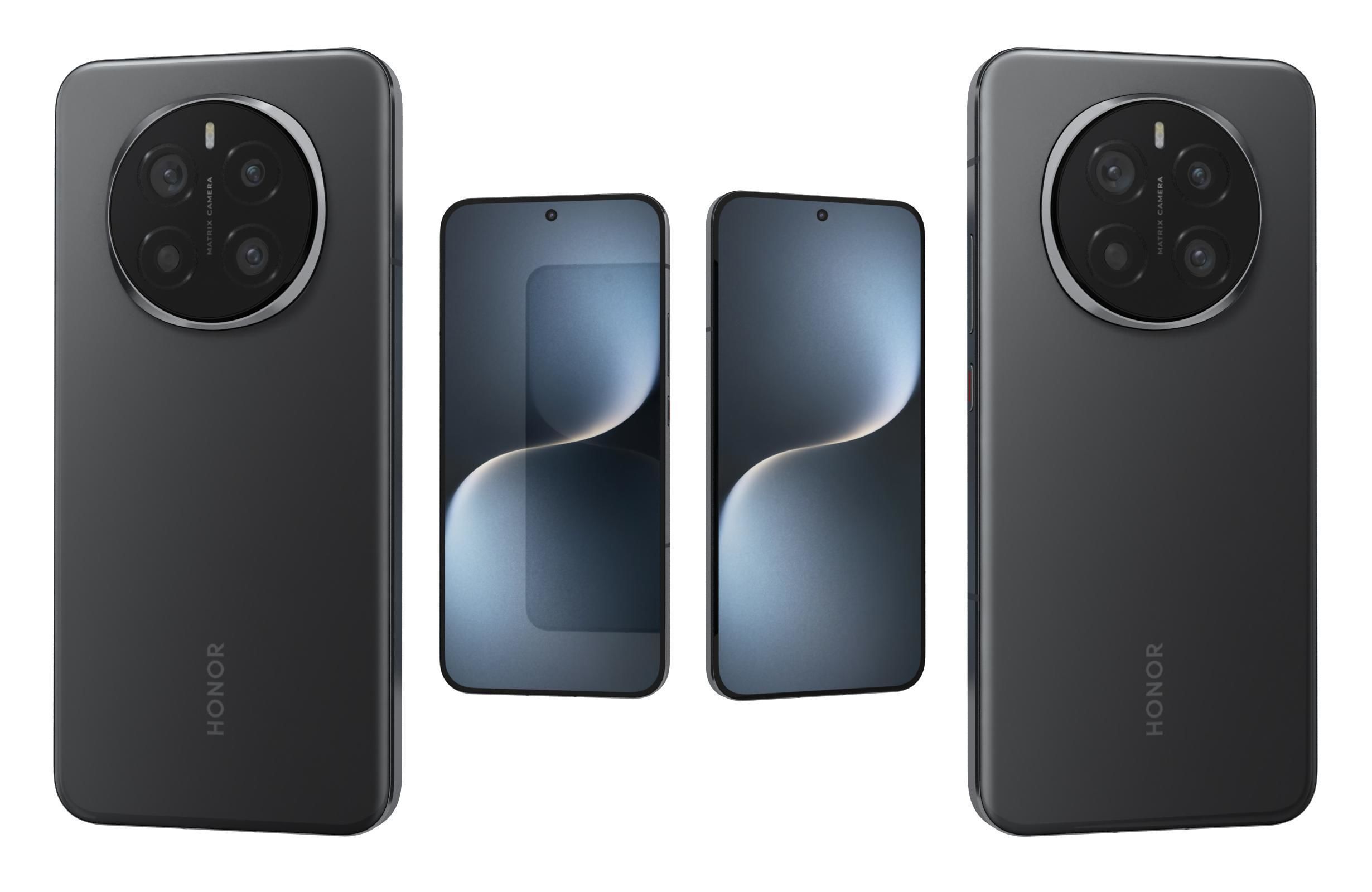 Honor Magic 7 All Colors 3D model_34