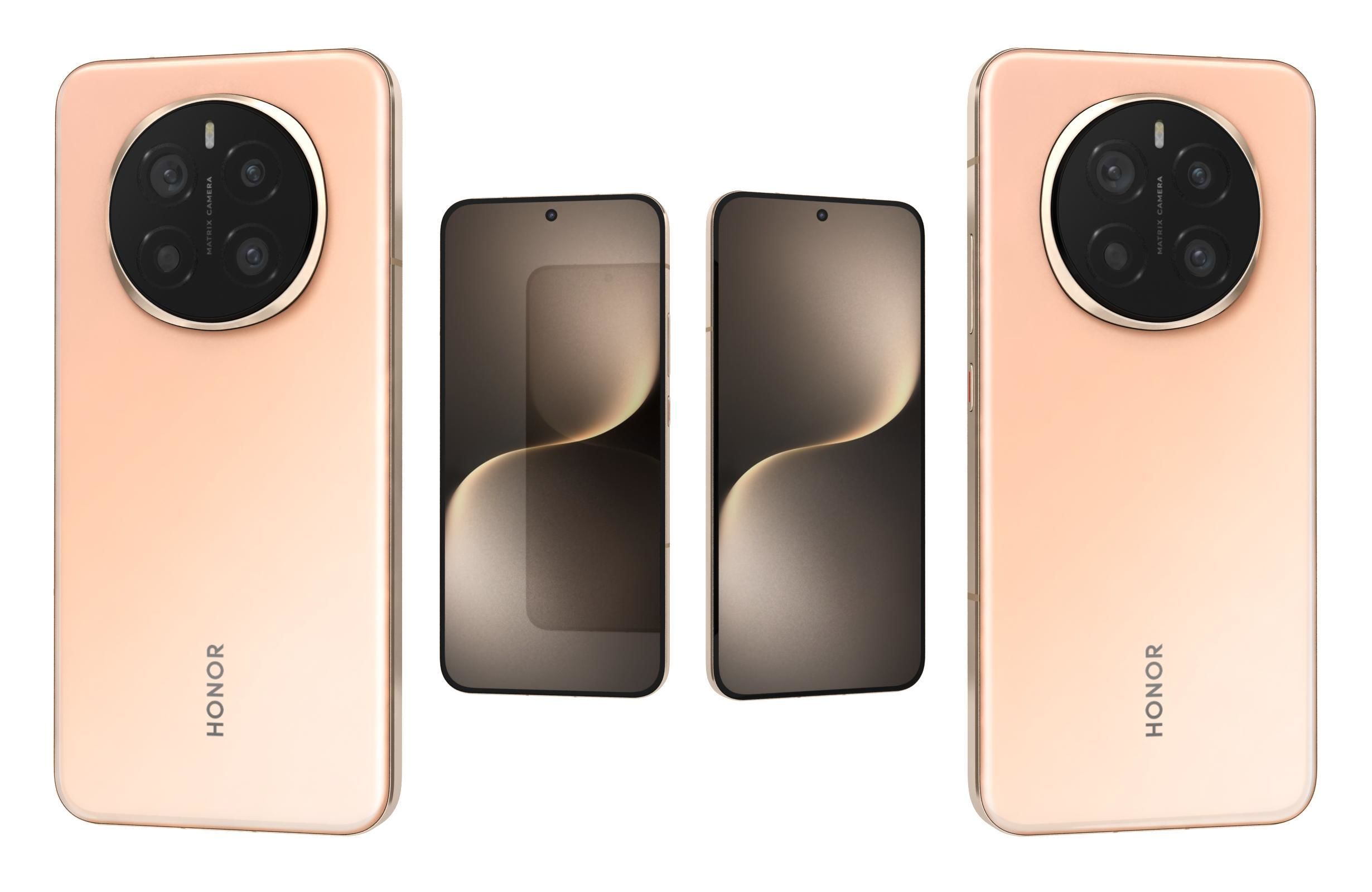 Honor Magic 7 All Colors 3D model_44