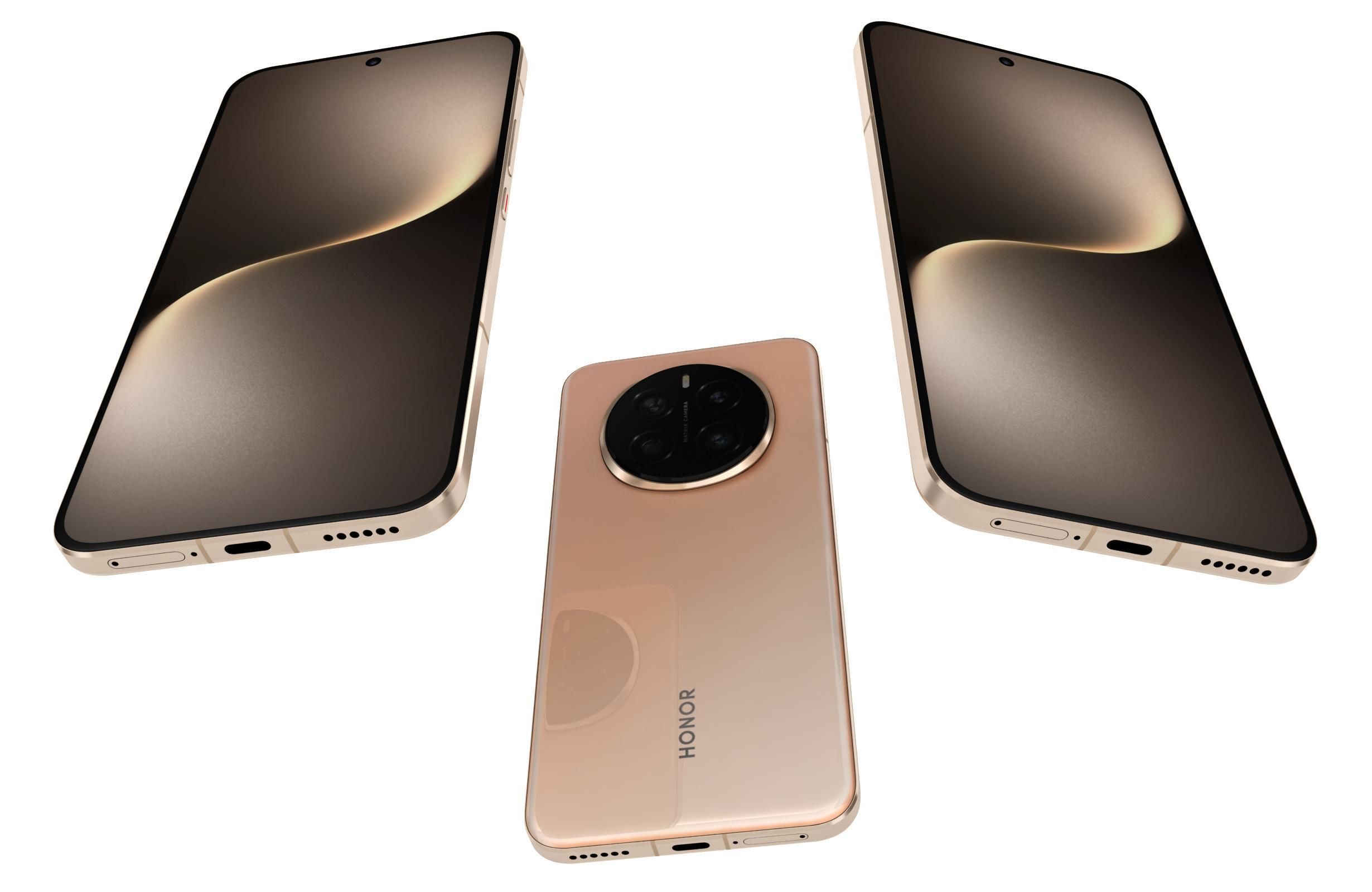 Honor Magic 7 All Colors 3D model_43