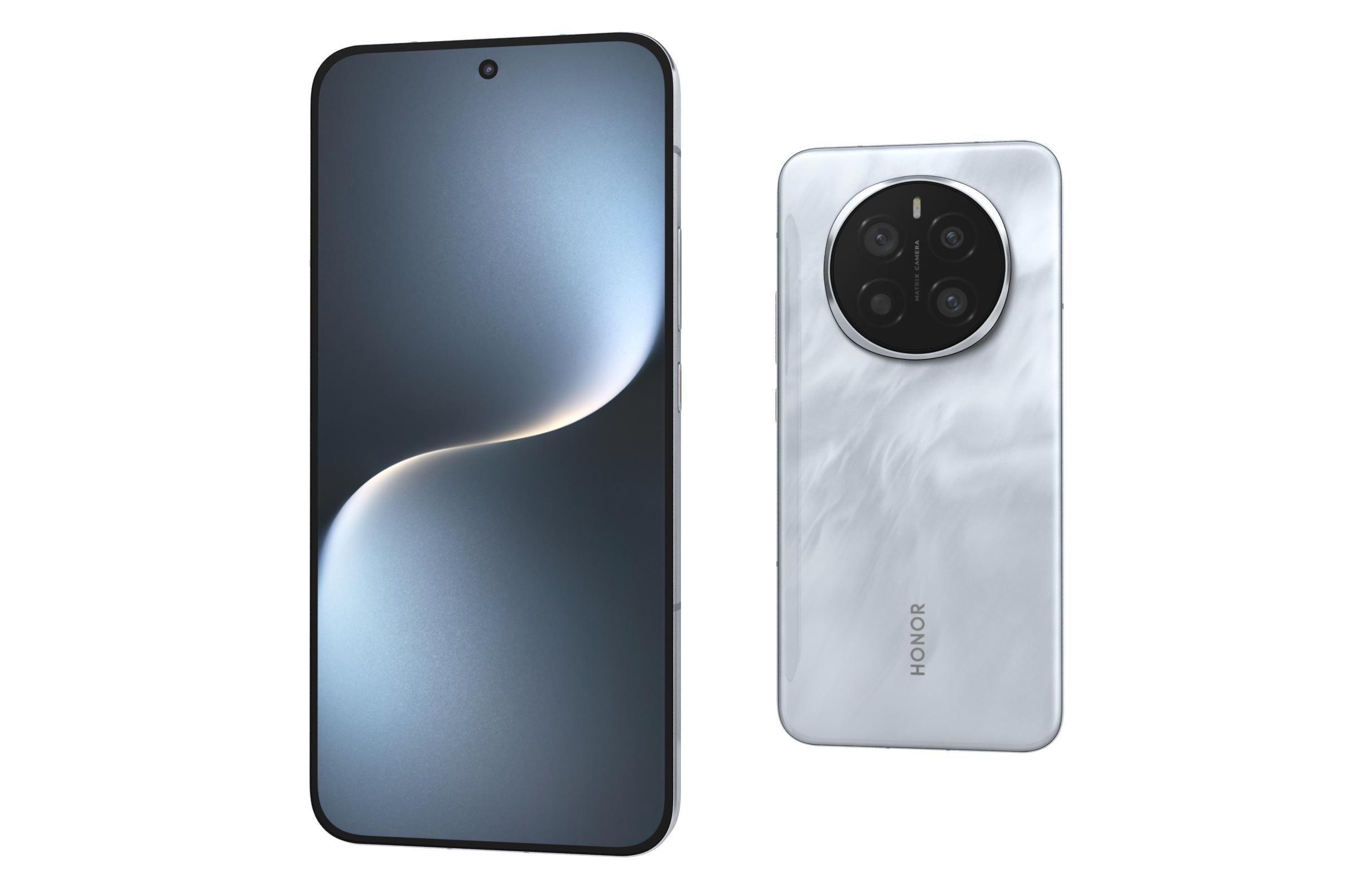 Honor Magic 7 All Colors 3D model_27