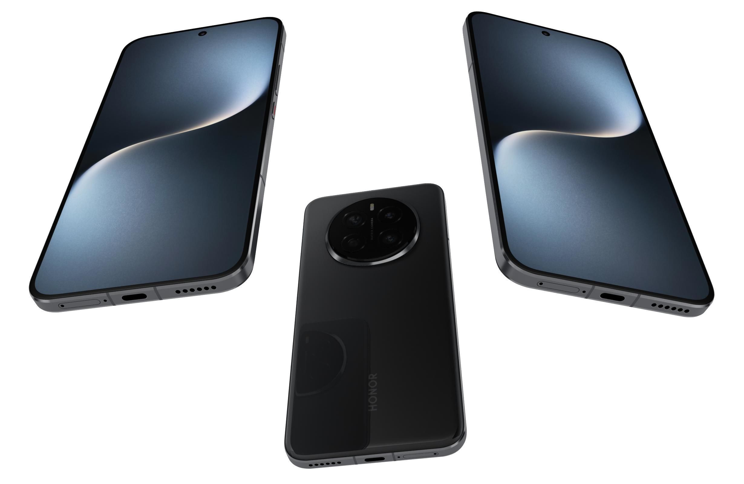 Honor Magic 7 All Colors 3D model_33