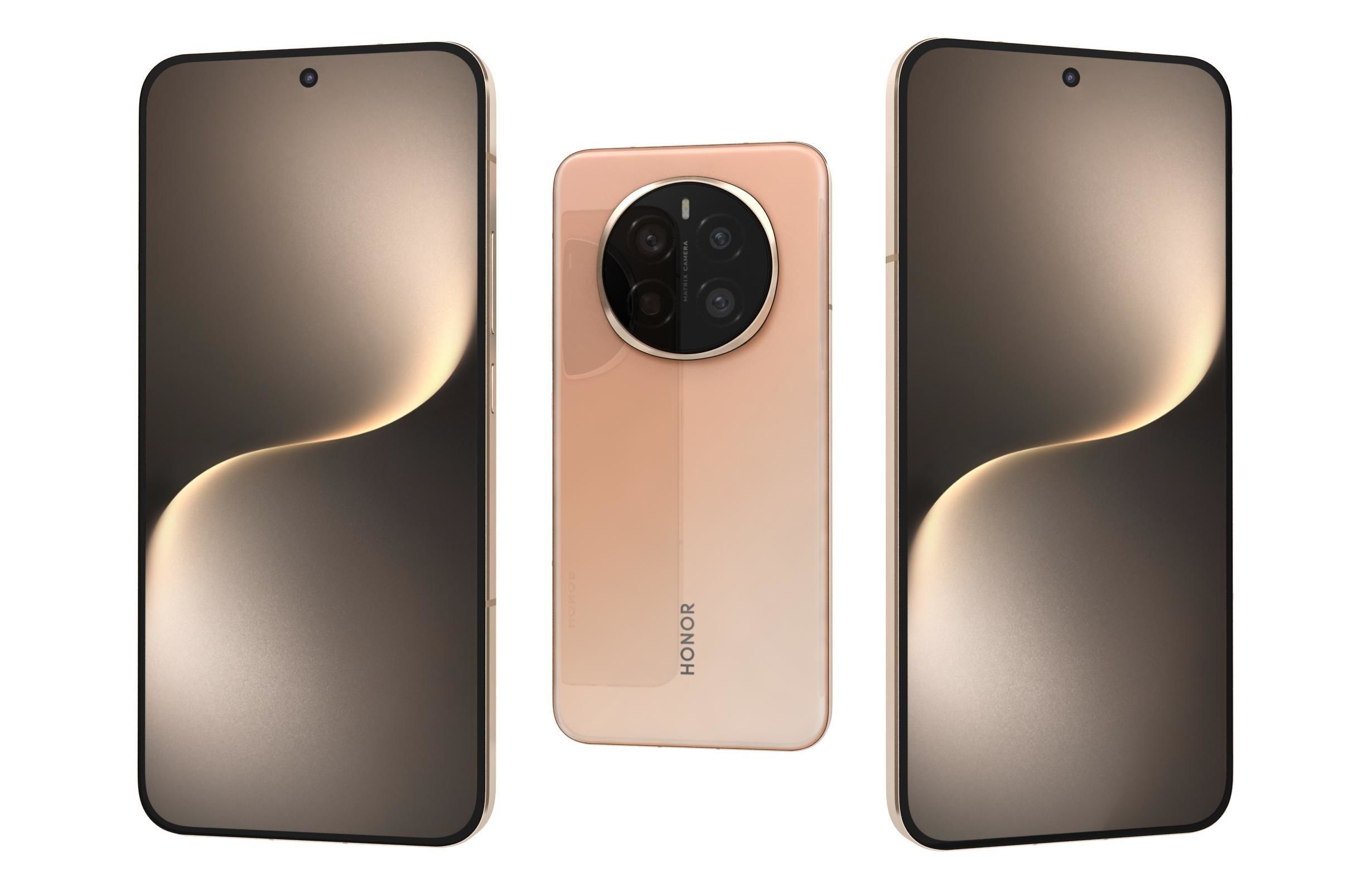 Honor Magic 7 All Colors 3D model_41