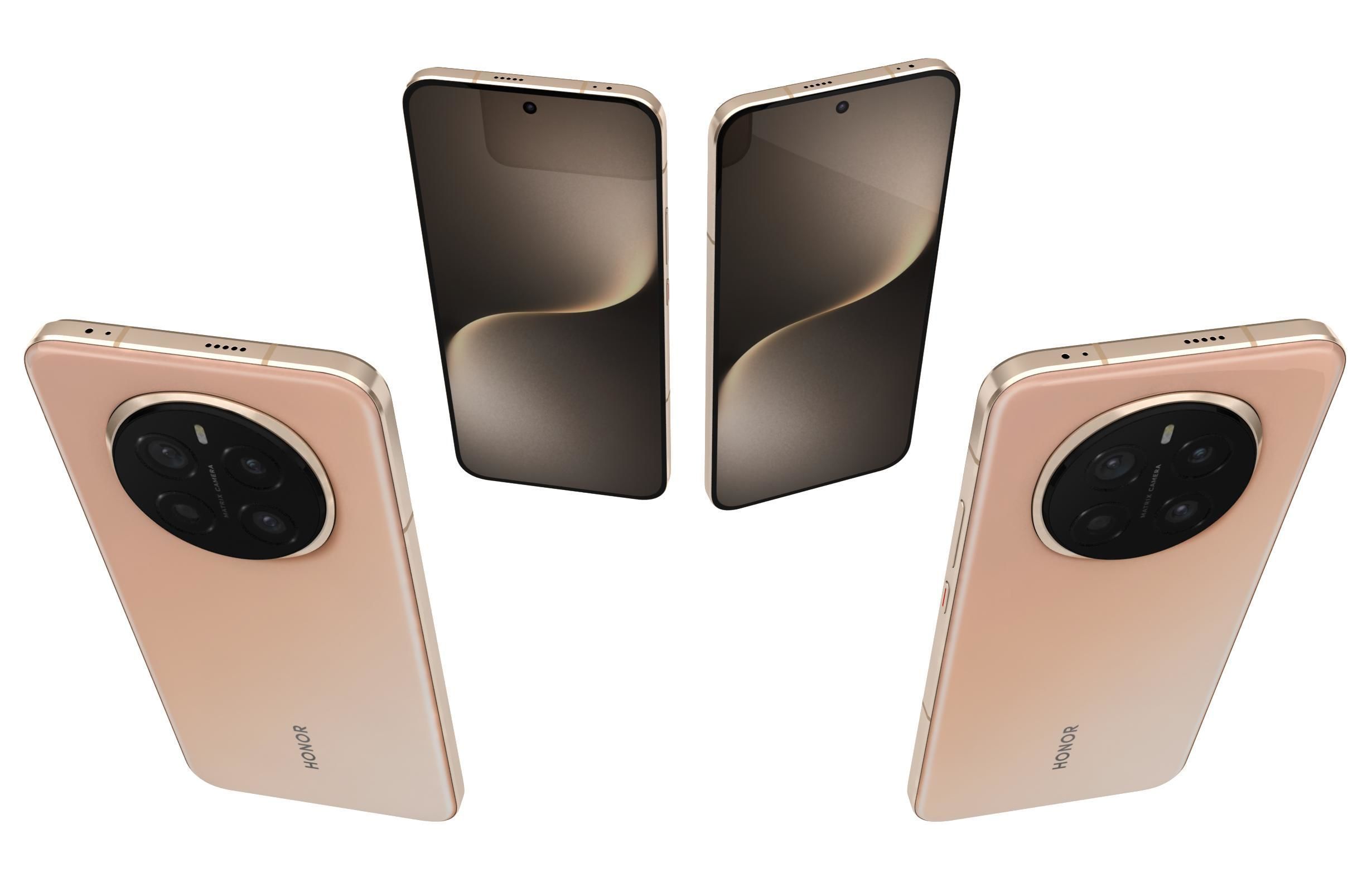 Honor Magic 7 All Colors 3D model_45