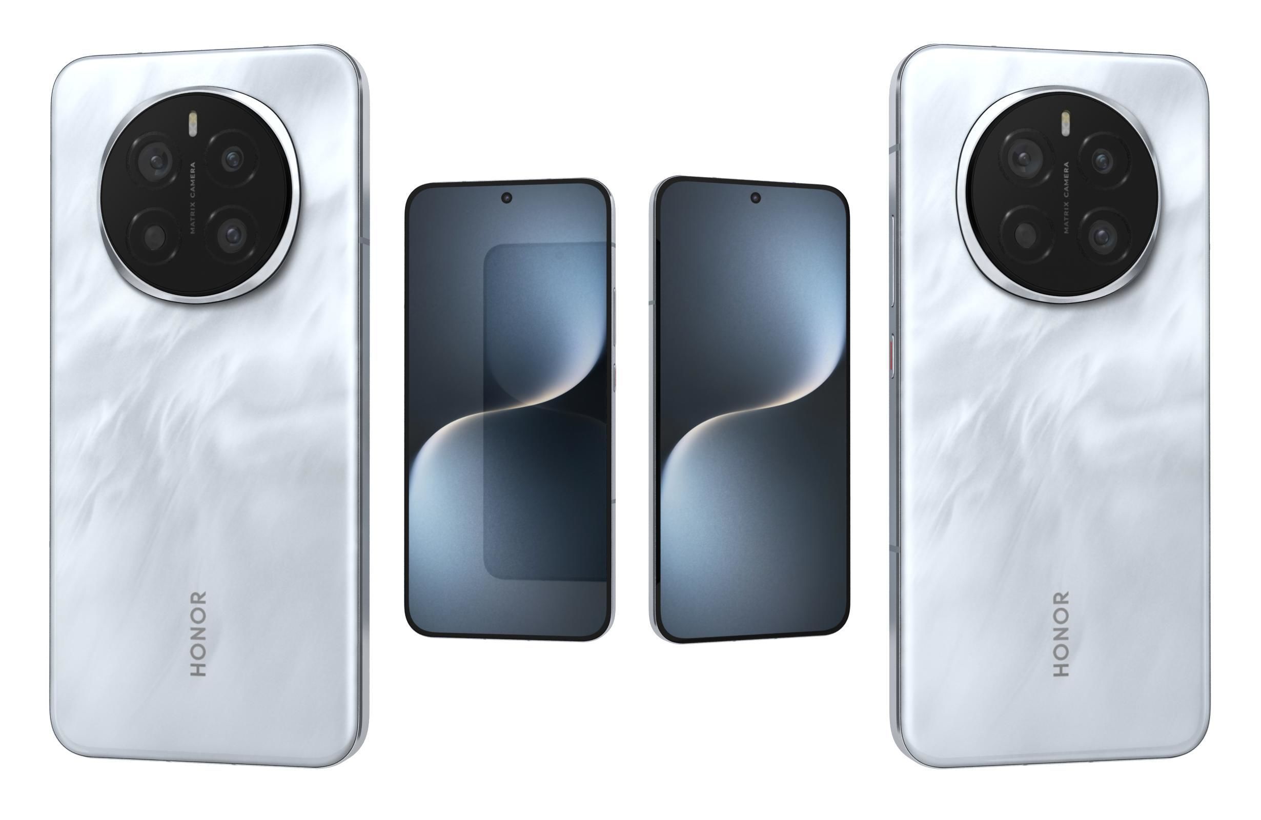 Honor Magic 7 All Colors 3D model_24