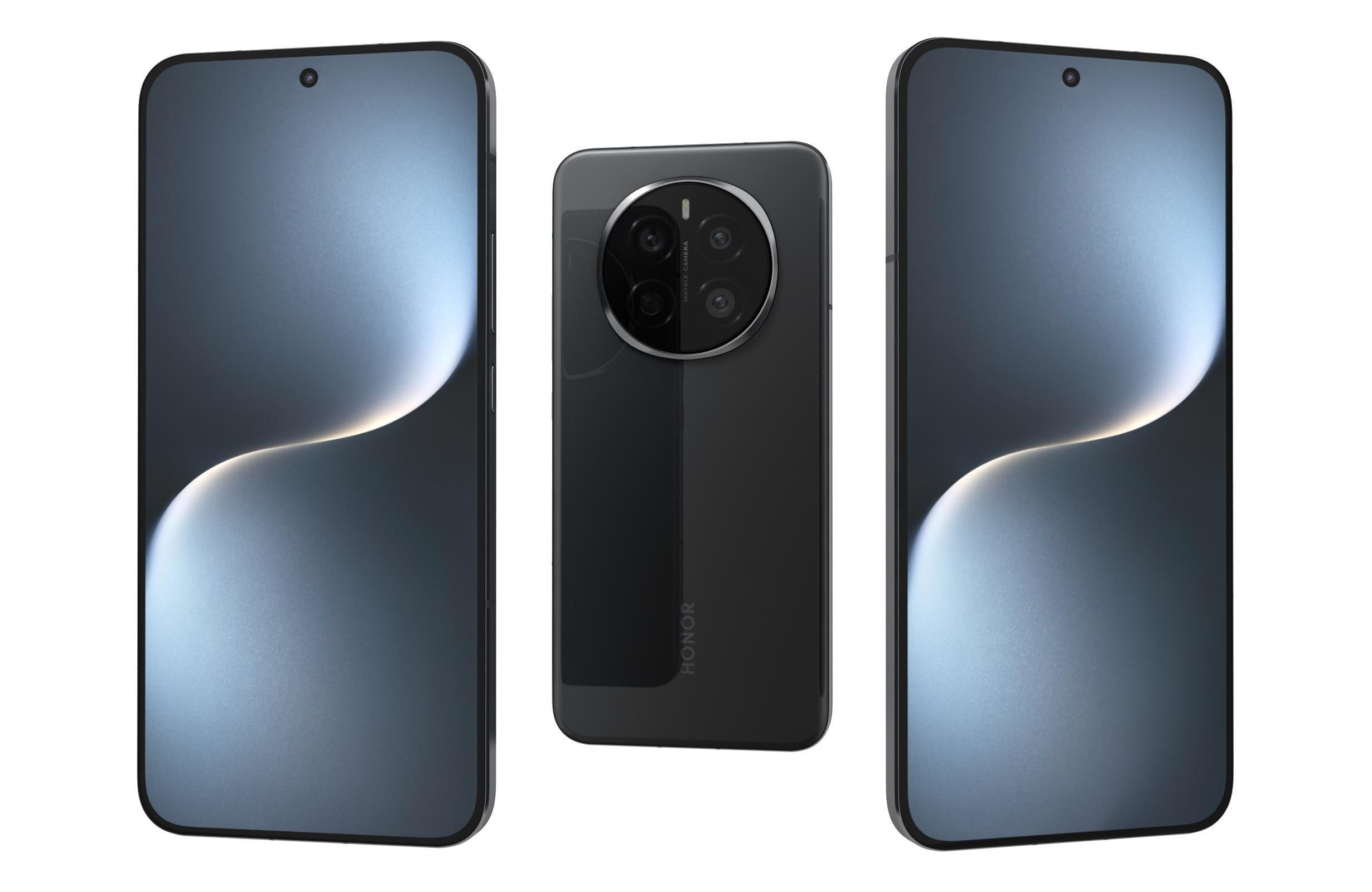 Honor Magic 7 All Colors 3D model_31