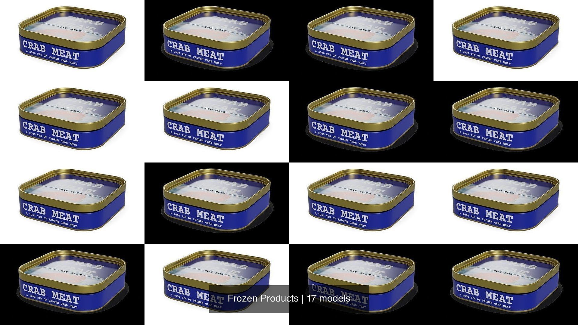 Frozen Products 3D Model Collection_2