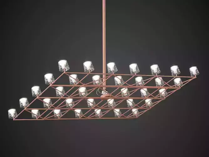 Space Frame Pendant S