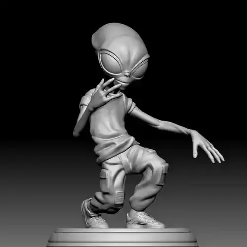 Alien Statue - 0320