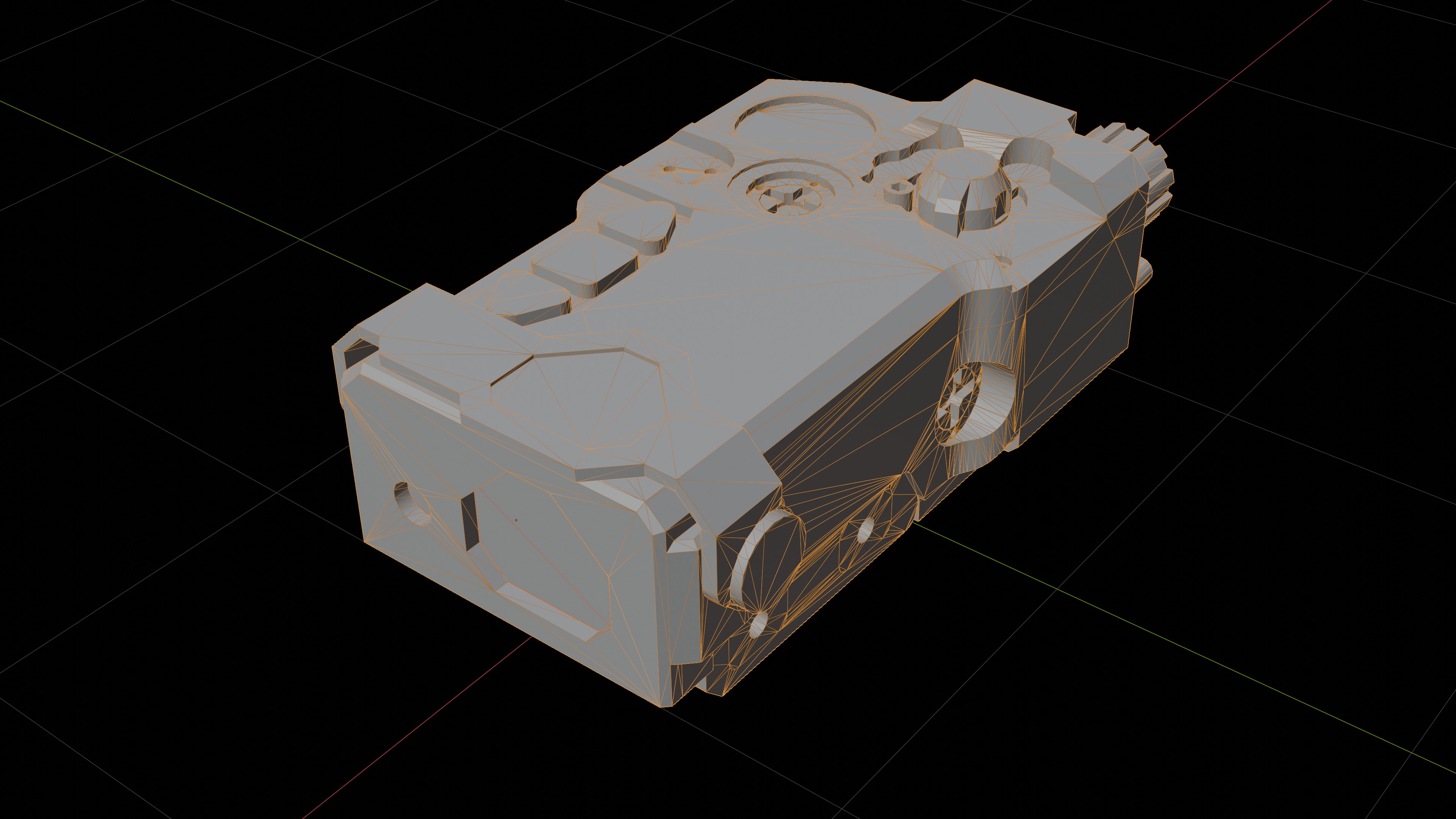 RAID Xe Low Power MOA - Game-Ready Tactical Scope Attachment Low-poly 3D model_1