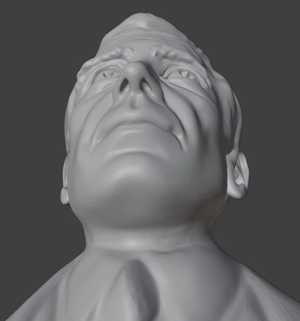 Humphrey Bogart 3D print model_8