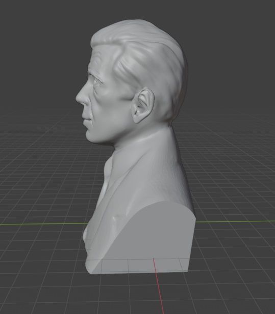 Humphrey Bogart 3D print model_2