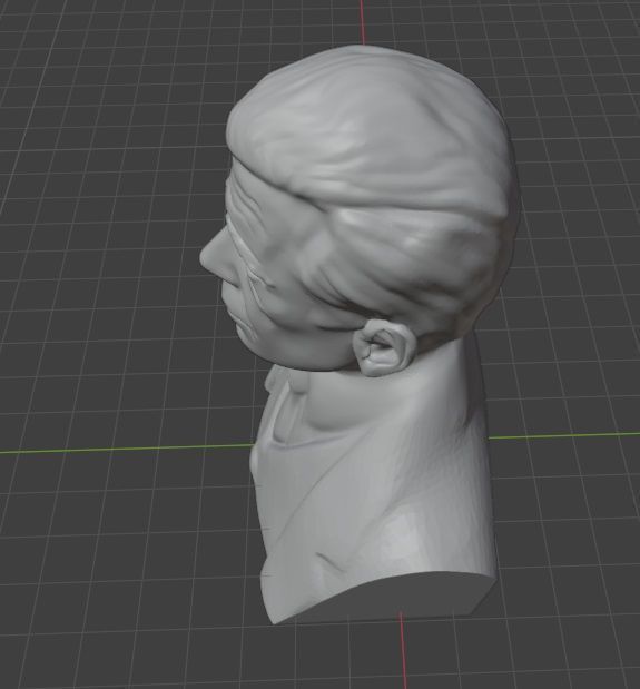 Humphrey Bogart 3D print model_22