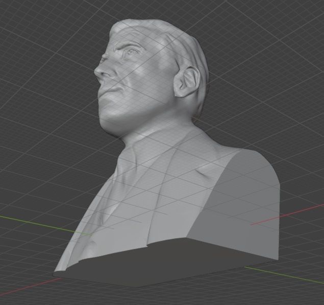 Humphrey Bogart 3D print model_4