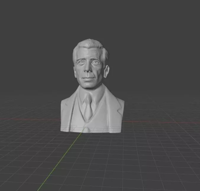 Humphrey Bogart 3D print model_0
