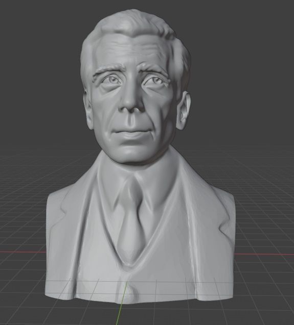 Humphrey Bogart 3D print model_11
