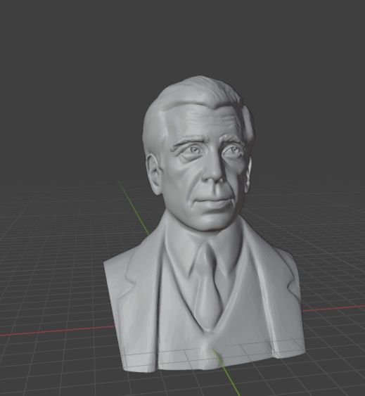 Humphrey Bogart 3D print model_16