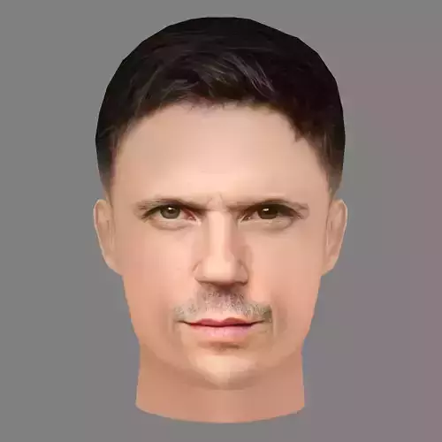 Will Bowden Head - Low poly head for game
