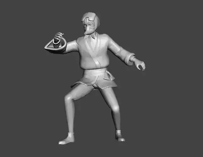 Hyottoko One punch man 3D Model