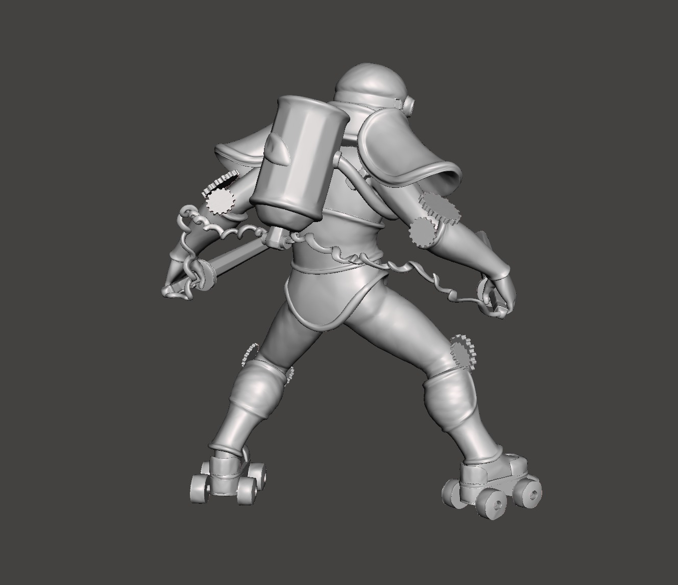 Lightning Genji 3D Model 3D print model_2