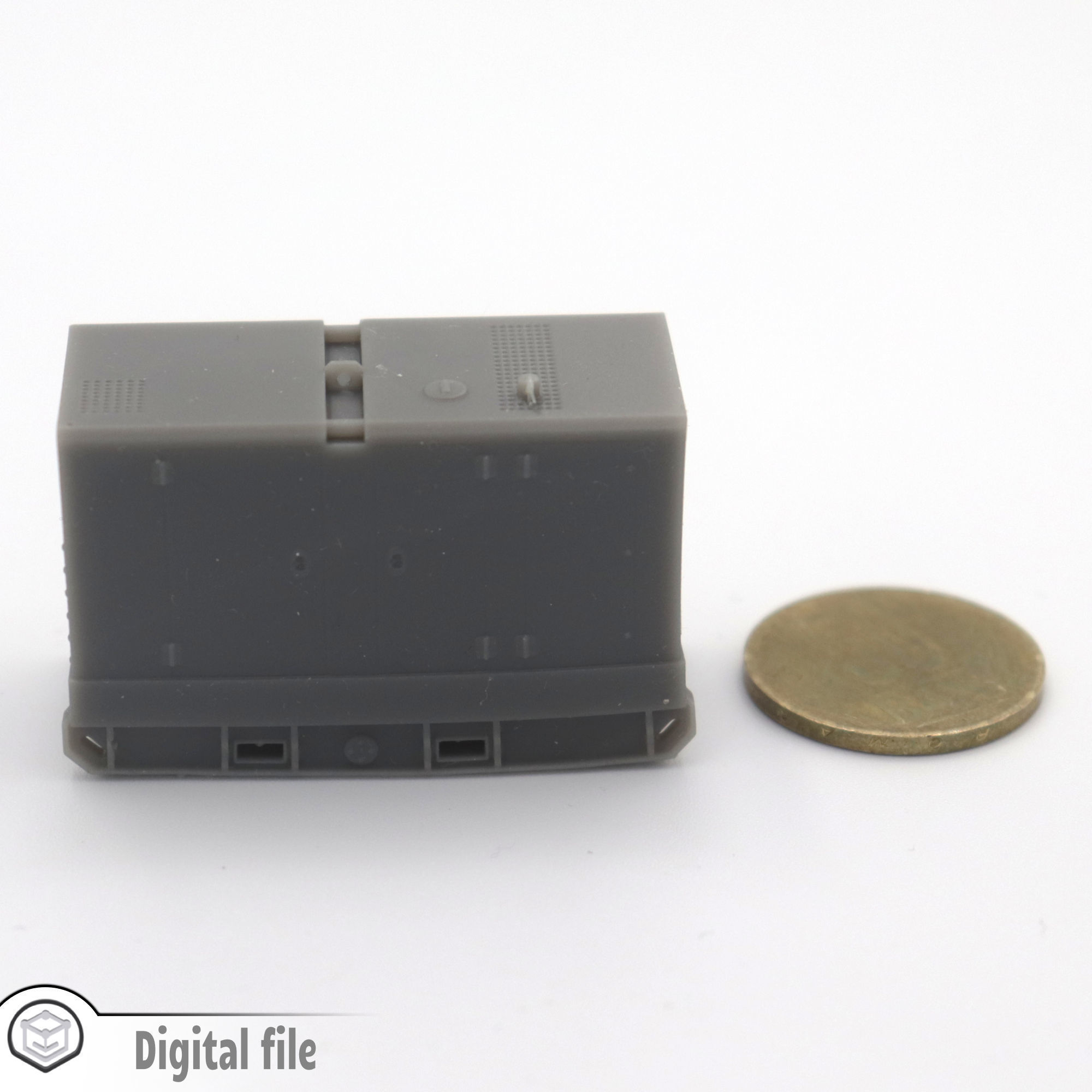 HO Scale Large diesel generator Atlas Copco inspired model 3D print model_3