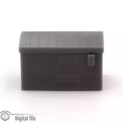 HO Transformer station train model  3D print model