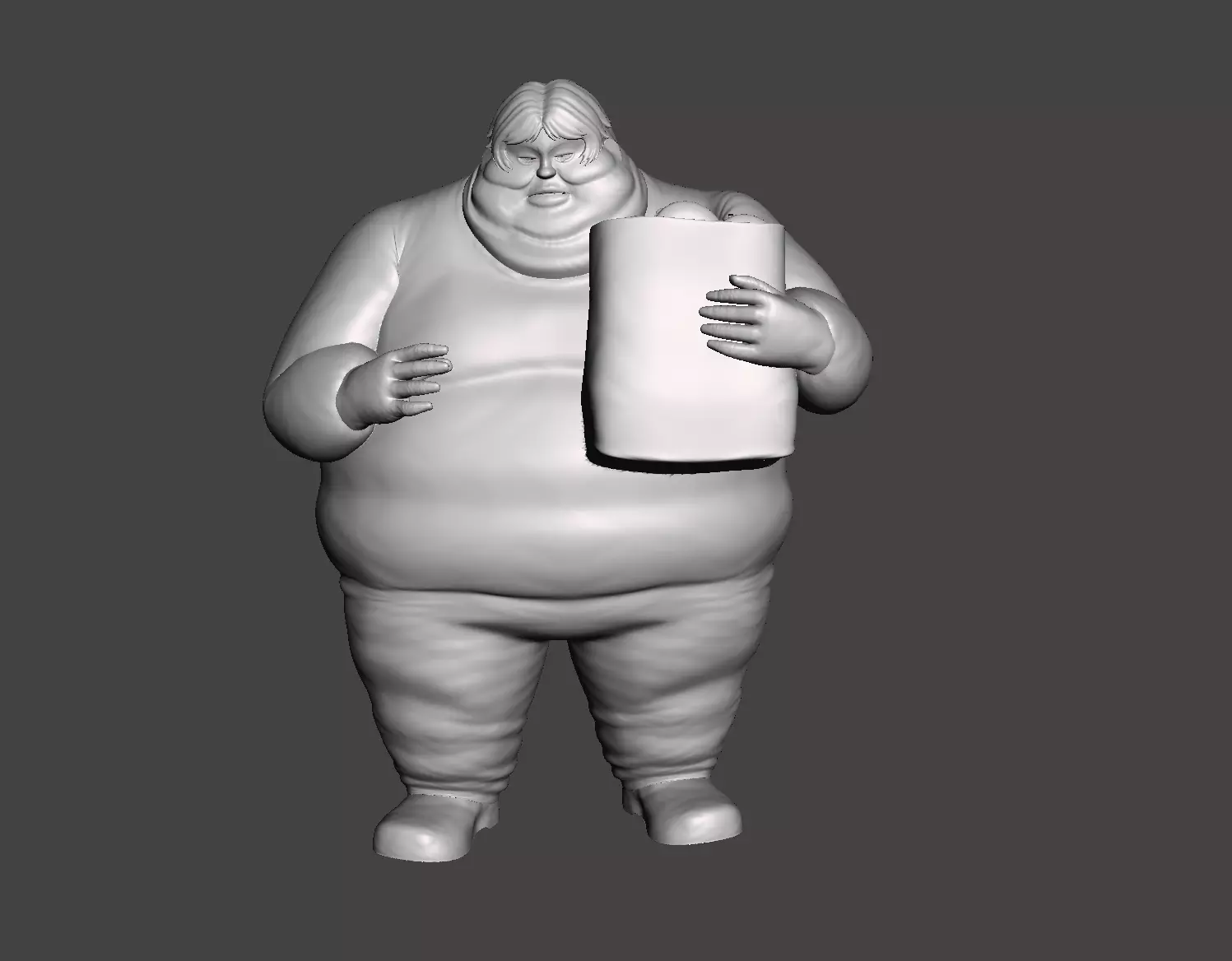 Pig God One punch man 3D Model 3D print model_0