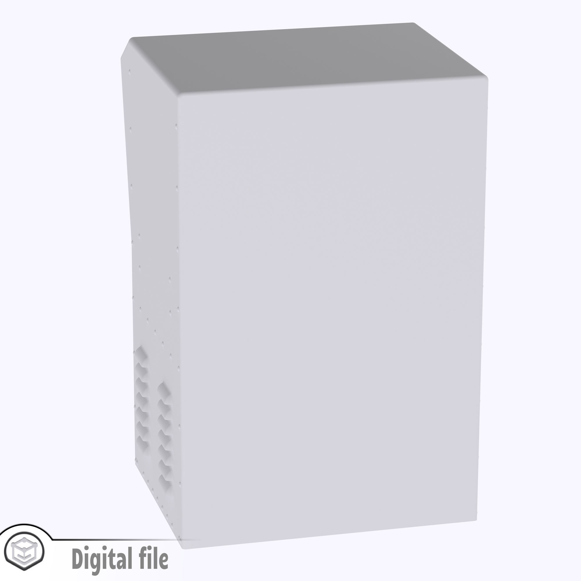 HO Radar check train model 3D print model_4