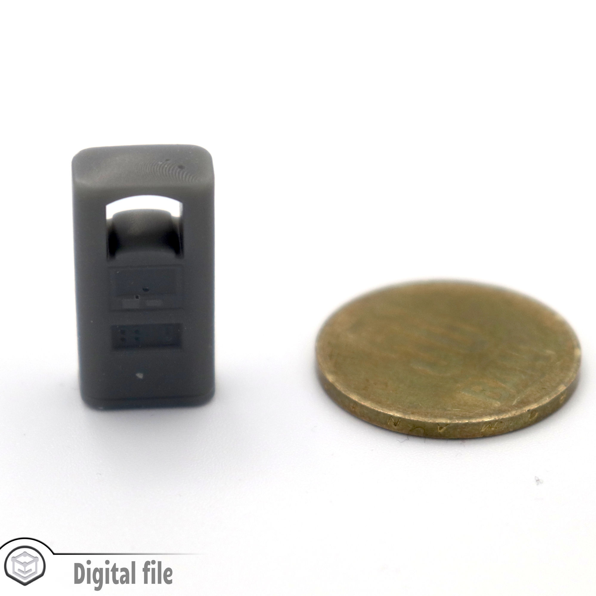 HO Charging station train model 3D print model_3