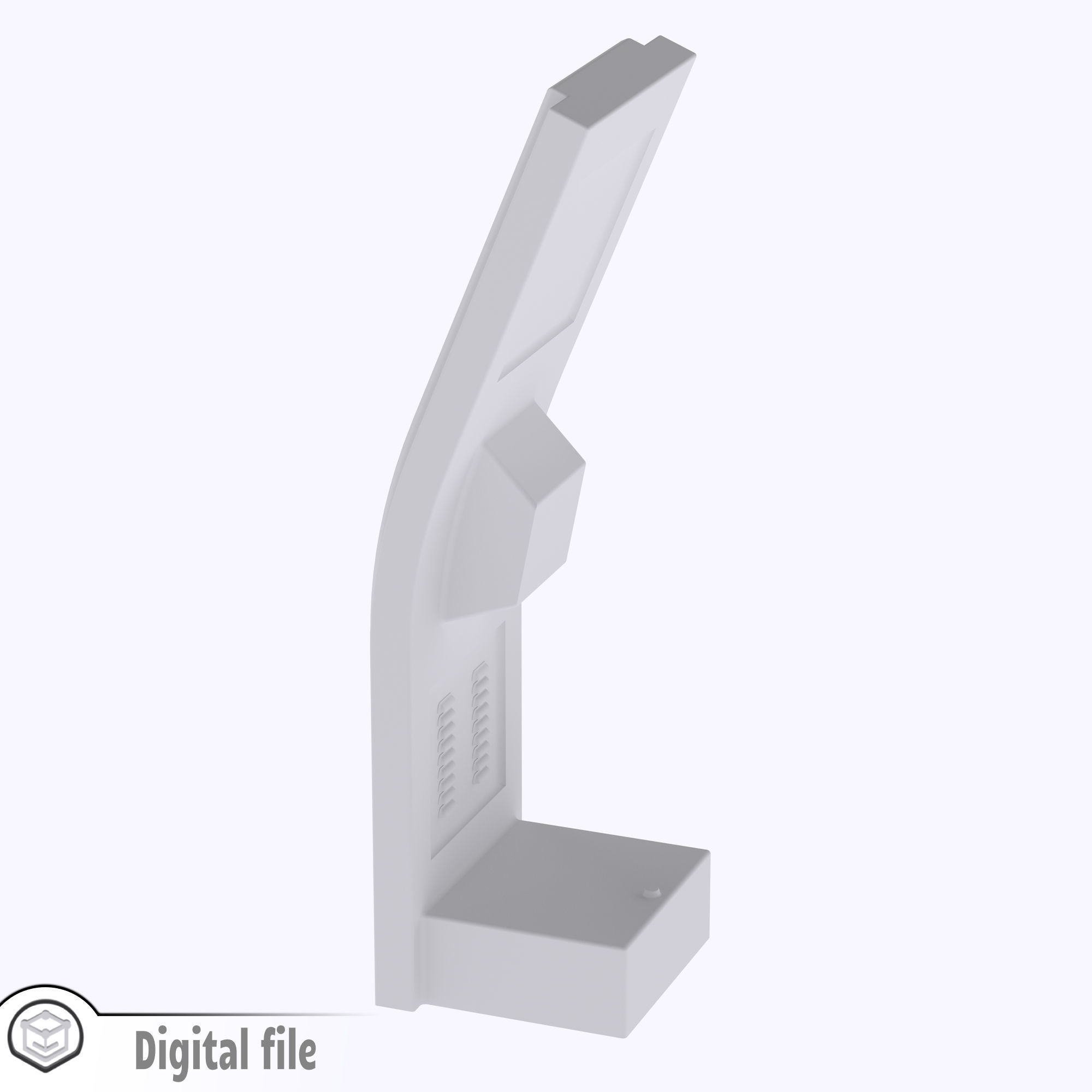 HO Ticket machine train model 3D print model_6