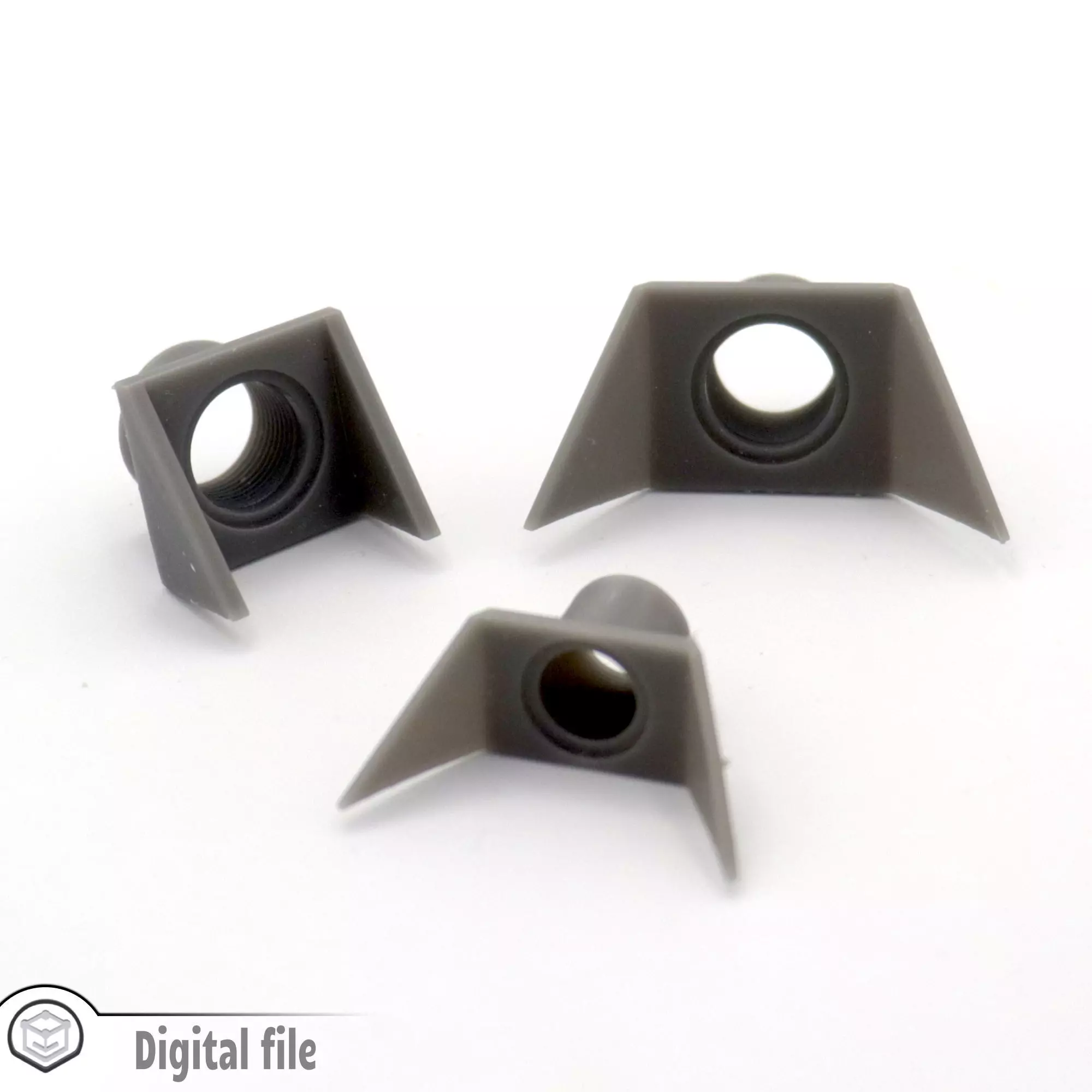 HO Set of 3 culvert pipe train model  3D print model_0