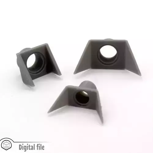 HO Set of 3 culvert pipe train model  3D print model