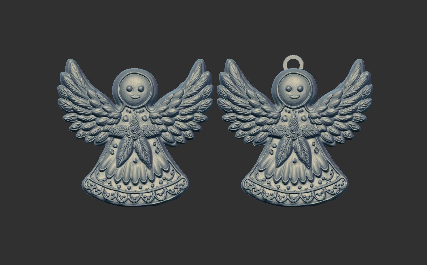 Angle cookie treedecor 2 3D print model_6